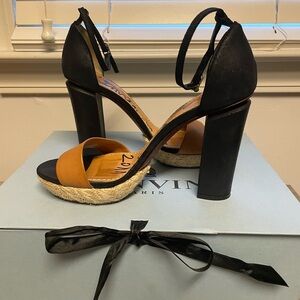 Lanvin sandals bride cheville opened sandal with ankle strap Fall 2011